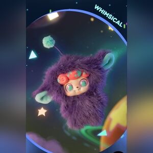 Q Kids Wave Club Series Mini Plush Pendant  "Whimsical"